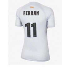 Barcelona Ferran Torres #11 Tredjedrakt Kvinner 2022-23 Kortermet